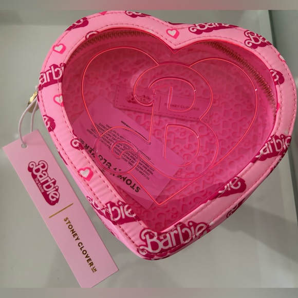Stoney Clover Lane x Barbie The Movie Heart Pouch!💕💗✨ - Picture 2 of 2